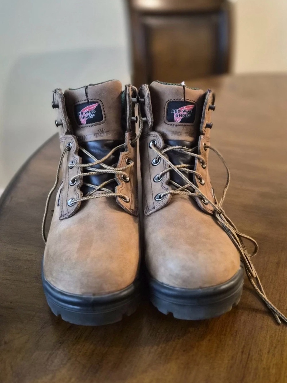 Red Wing King Toe Men's 6-inch Waterproof Safety Toe Boot Leather